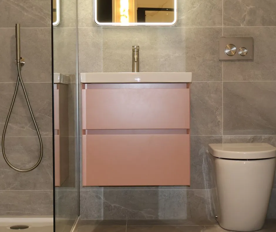 Soft Grey Stone & Contemporary Colour